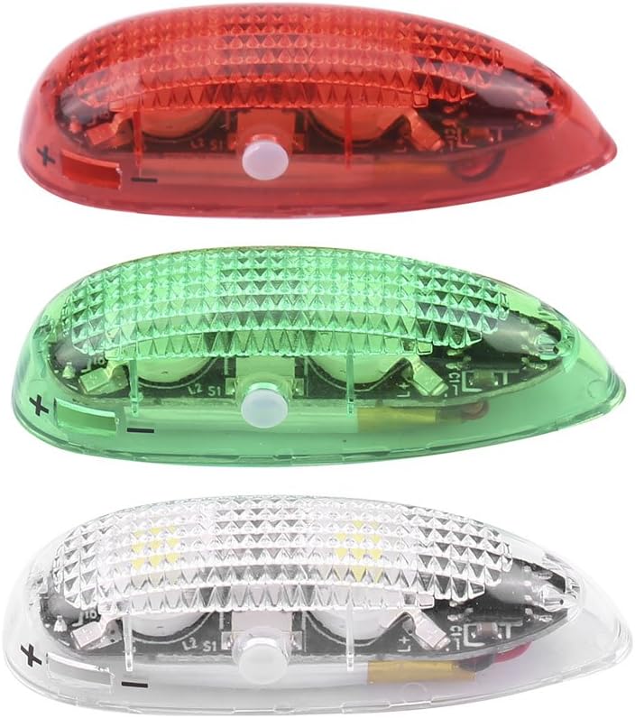 Dilwe 3 stücke rc fix flügel licht, rc drahtlose led licht für rc fix flügel Flugzeug Flugzeug Hubsc