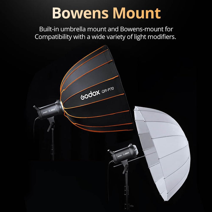 Godox SL100D 100W 5600K 100W Weiss Version LCD-Panel LED-Videolicht Dauerausgang Bowens Mount Studio