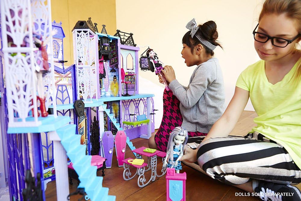 Mattel Monster High DMF91 - Mega Monsterschule Refresh