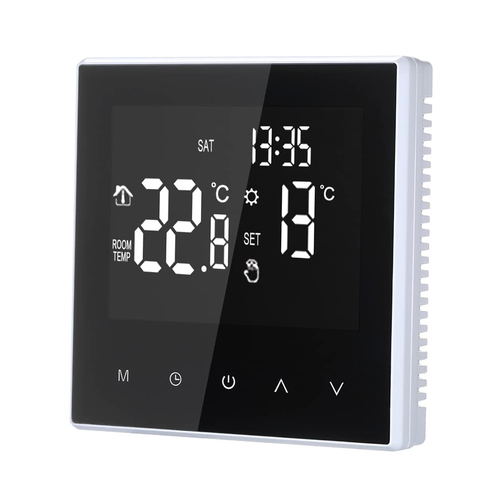 Kavolet Smart Thermostat, Digital Raumthermostat Fussbodenheizung Controller Weekly Circulation Prog