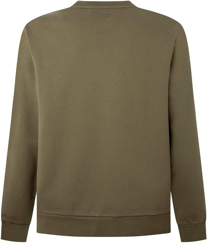 Hackett London Herren Hackett LDN Logo CRW Sweater S Ivy, S Ivy