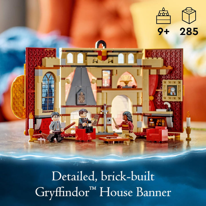 LEGO Harry Potter Gryffindor Haus Banner Set 76409, Hogwarts Castle Gemeinschaftszimmer Spielzeug od