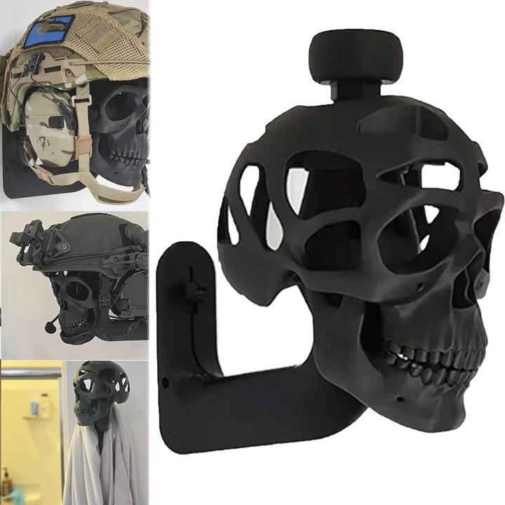 Skull Helmet Display Package, Motorrad-Schädel-Helmhalter, Wandhalterung Helm-Ausstellungsstand, kre