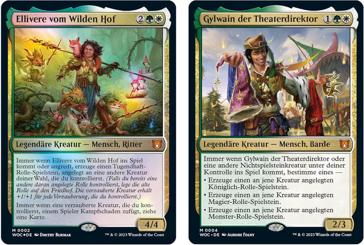 Magic: The Gathering Wildnis von Eldraine Commander-Deck– Tugend und Tapferkeit (Deck mit 100Karten,