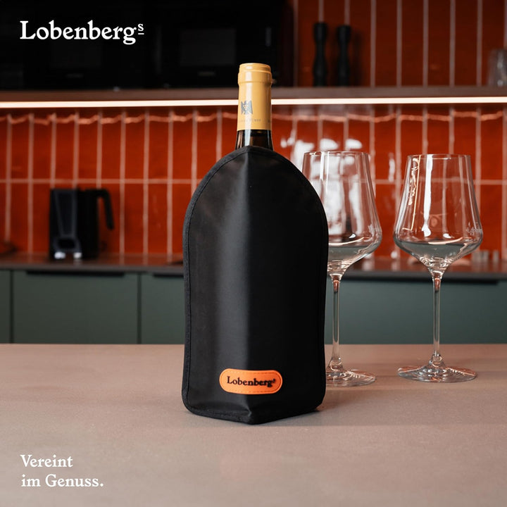 Kühlmanschette für Wein, Sekt und Champagner (bis 2h Kühldauer) (2er-Set) - Flaschenkühler - Weinküh