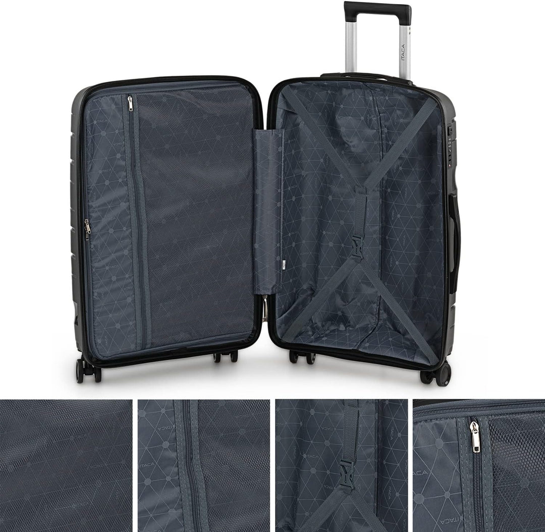 ITACA - Gepäck-Sets: Reisekoffer & Reisekoffer Set Hartschalenkoffer, Kofferset, Trolley & Luggage S