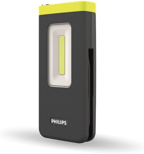 Philips Xperion 6000 Pocket LED-Arbeitsleuchte, kompakte wiederaufladbare Werkstattlampe, Taschenlam