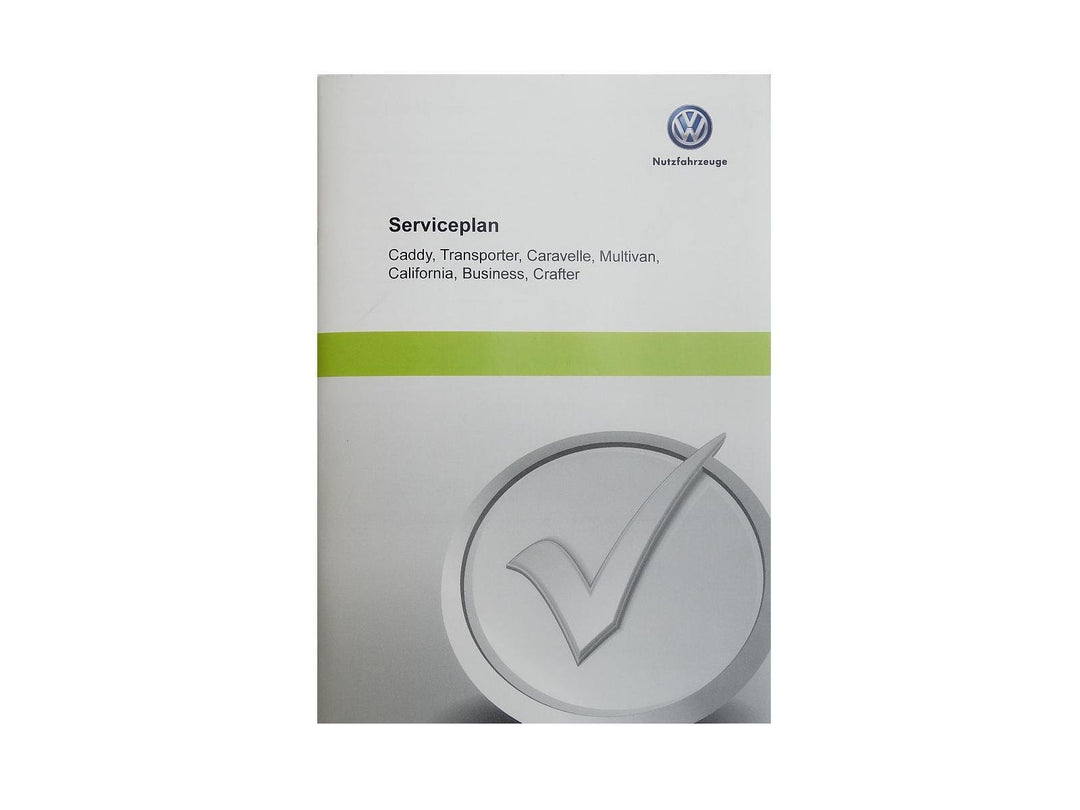 Volkswagen Original VW Serviceplan Serviceheft Scheckheft für Nutzfahrzeuge