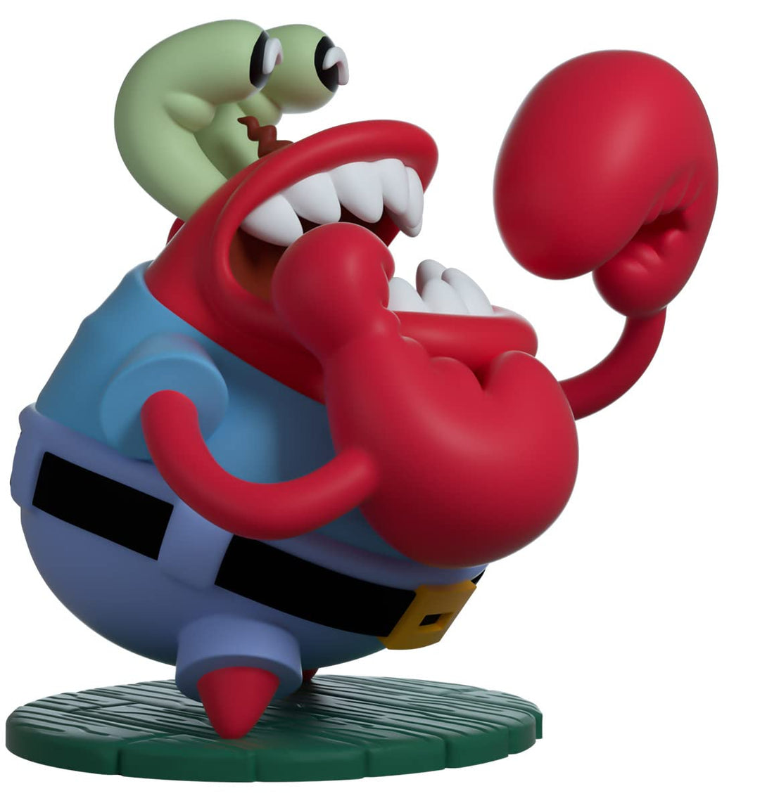 Youtooz Choking Mr Krabs 3.6" Inch Vinyl, Official Licensed Choking Mr. Krabs Collectible from Spong