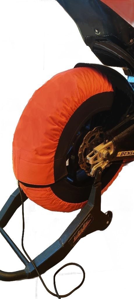 Reifenwärmer für Motorräder 120/180-200 R17 bis 80 Grad