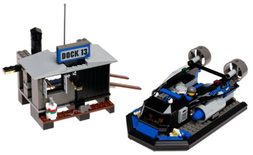 LEGO World City 7045 - Luftkissenboot mit Dock