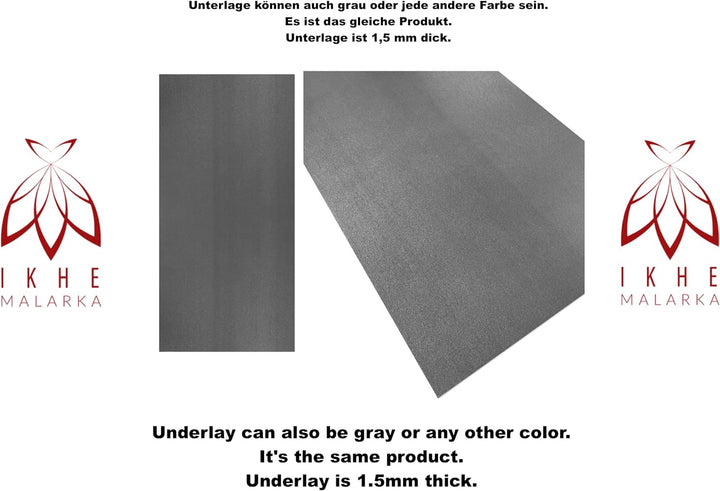 LVT-Unterlage für Fussboden Bodenpaneele Trittschalldämmung  Vinyl-/LVT Klick Böden Dämmunterlage /