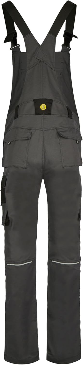 Hans Schäfer Workwear HSW Professional – Latzhose für Herren – Lange Arbeitshose mit Knietaschen – B