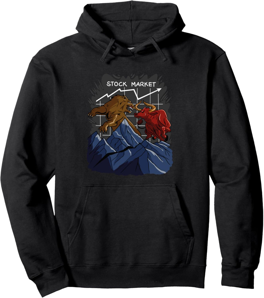 Stock Market - Aktienmarkt Aktien Aktienhandel Börse Pullover Hoodie