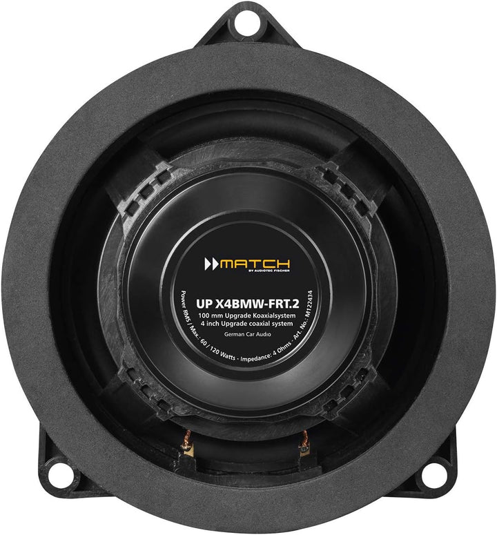 Helix MATCH UP X4BMW-FRT.2 | 10cm 2-Wege Koax System | Lautsprecher Plug´n´Play | BMW F20, F40, F22,