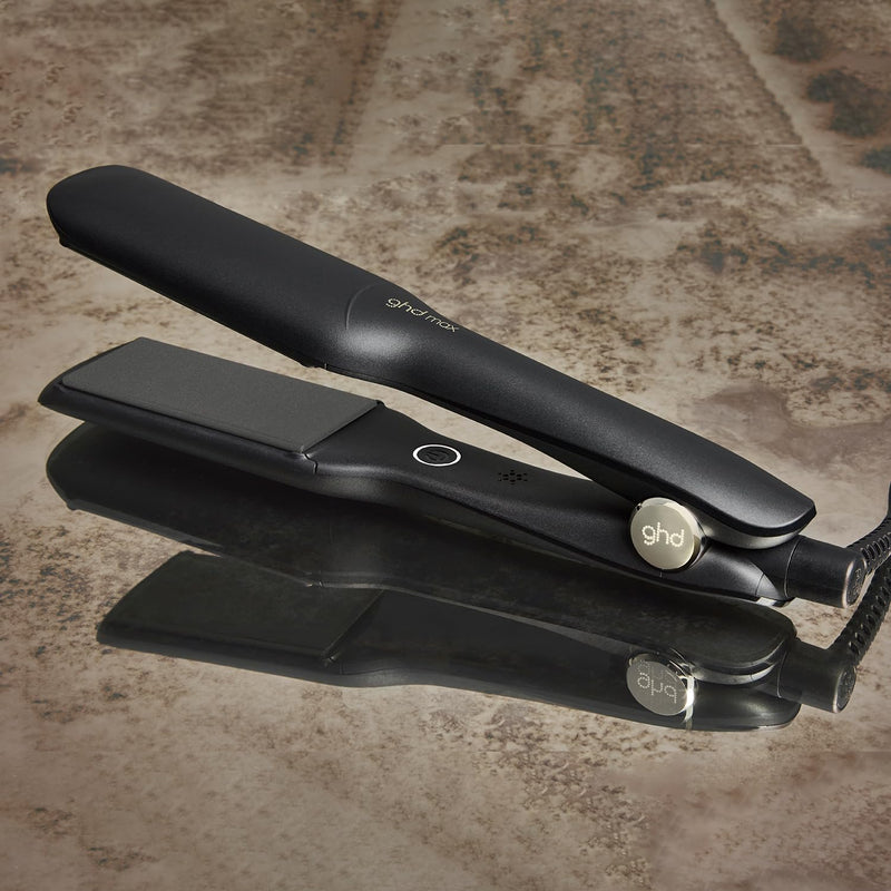 ghd max - professioneller Haarglätter mit breiten Platten für langes, dickes oder lockiges Haar, glä