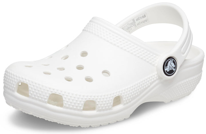 Crocs Unisex Kids Classic Clog K Clog 27/28 EU Weiss, 27/28 EU Weiss