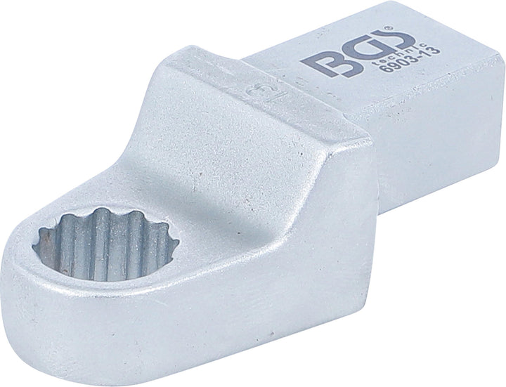 BGS 6903-13 | Einsteck-Ringschlüssel | 13 mm | Aufnahme 14 x 18 mm, 13 mm
