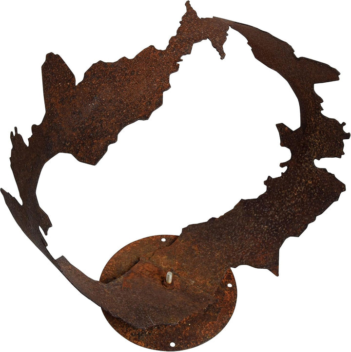 ESTEXO Dekofigur Gartendeko Edelrost Skulptur Gartenskulptur Rost Figur Dekoration Deko 38 cm, 38 cm