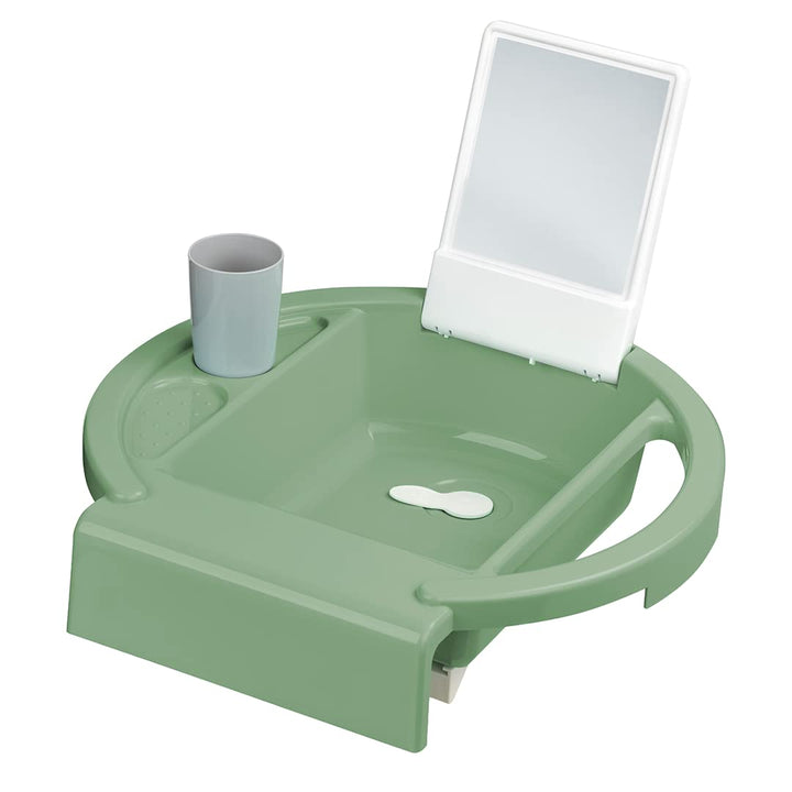Rotho Babydesign Kiddy Wash Exclusiv, shale green/white/stone grey grün, grün