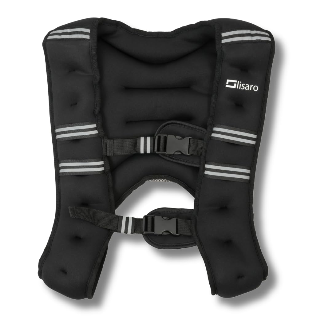 Lisaro Gewicht Weste, 10 KG X-style laufweste | ideal für Lauf Training | Gewichtsweste X-Style | Tr