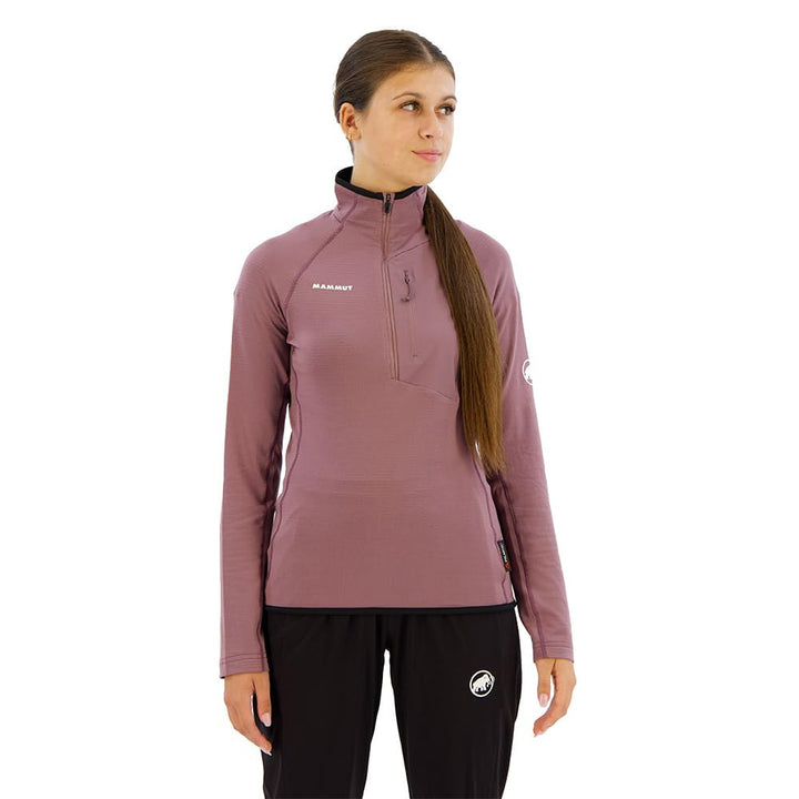 Mammut Damen Aenergy Light Half Midlayer Pullover S Flux-schwarz, S Flux-schwarz