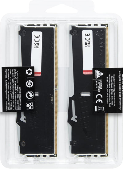 Kingston Fury Beast DDR5 RGB Expo 64GB (2x32GB) 6000MT/s DDR5 CL36 DIMM Desktop Gaming Speicher Kit
