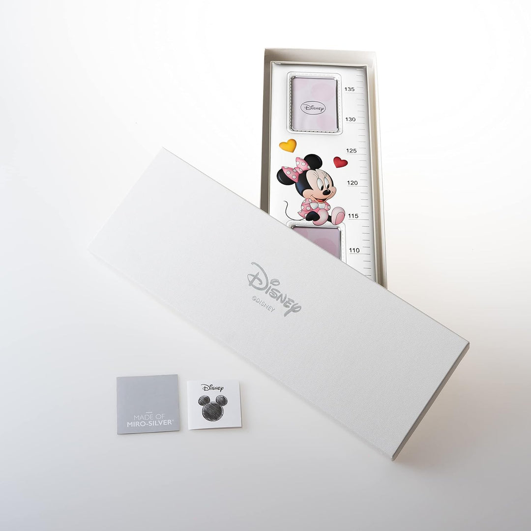 Disney - Kinder Messlatte für die Wand mit Silber - mit Bilderrahmen - zur Dekoration des Kinderzimm