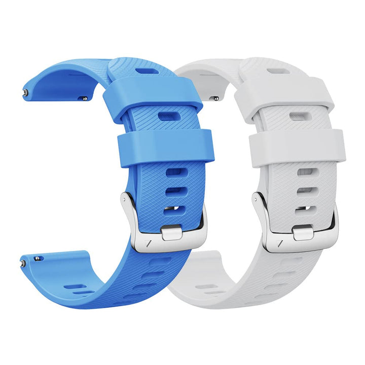 ANBEST 18mm Silikon Armband für Garmin Vivoactive 4S/Forerunner 255S/265S/Venu 2S Armband, 18mm Quic