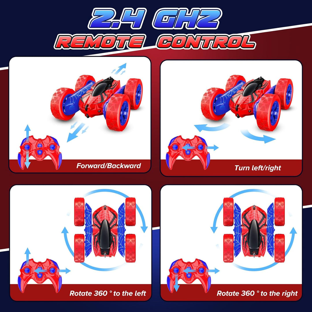Dreamlandia Spider Ferngesteuertes Auto ab 3-10 Jahre Monstertruck Spielzeug ab 3-8 Jahre Junge, RC