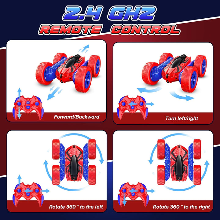 Dreamlandia Spider Ferngesteuertes Auto ab 3-10 Jahre Monstertruck Spielzeug ab 3-8 Jahre Junge, RC