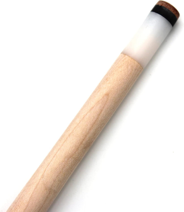 2X Billard Pool Queue Cue Kö Excalibur einteilig, Ahornholz, Braun, 102cm - 145cm, 12mm Schraubleder