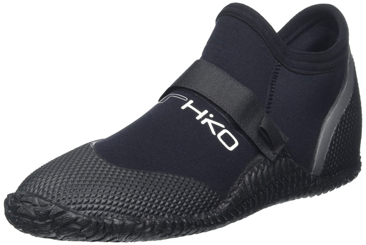 Neoprenschuh Hiko Sneaker mit Klett Wassersport Kanu Kajak Schwimmen SUP Surfen 10 =44.5 EU Schwarz,