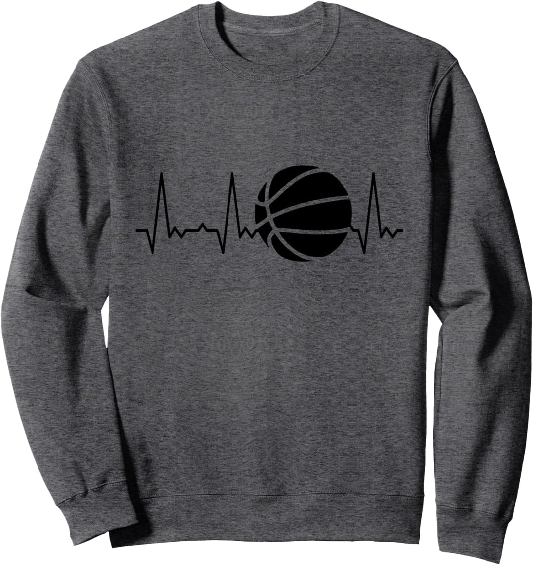 Herzschlag Basketball Sweatshirt