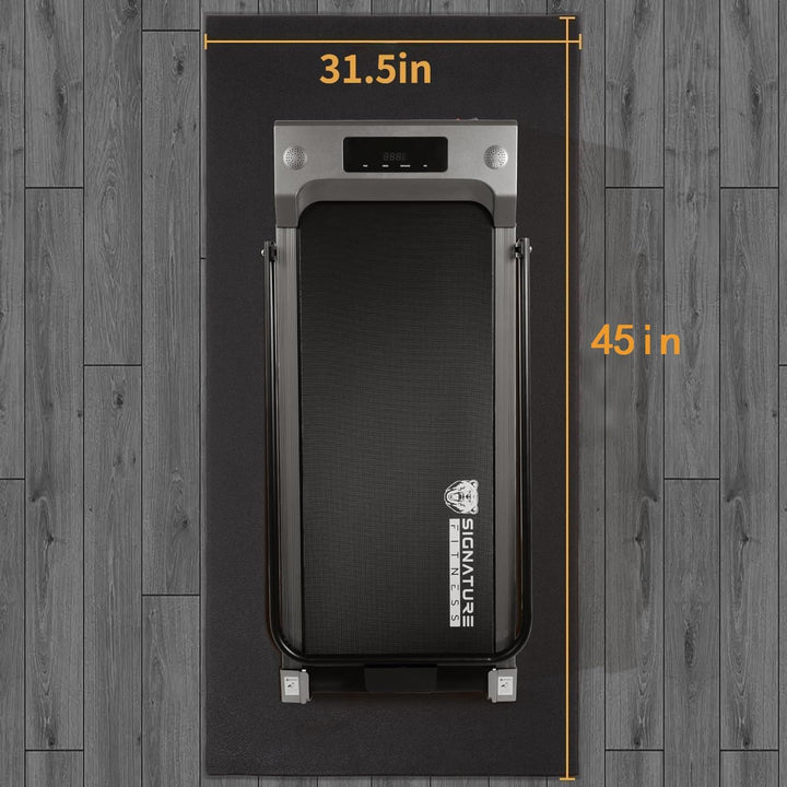 PROIRON Bodenschutzmatte Fitnessgerät, Bodenschutzmatte Fitness 5mm Dicke, Laufband Matte Schutzmatt