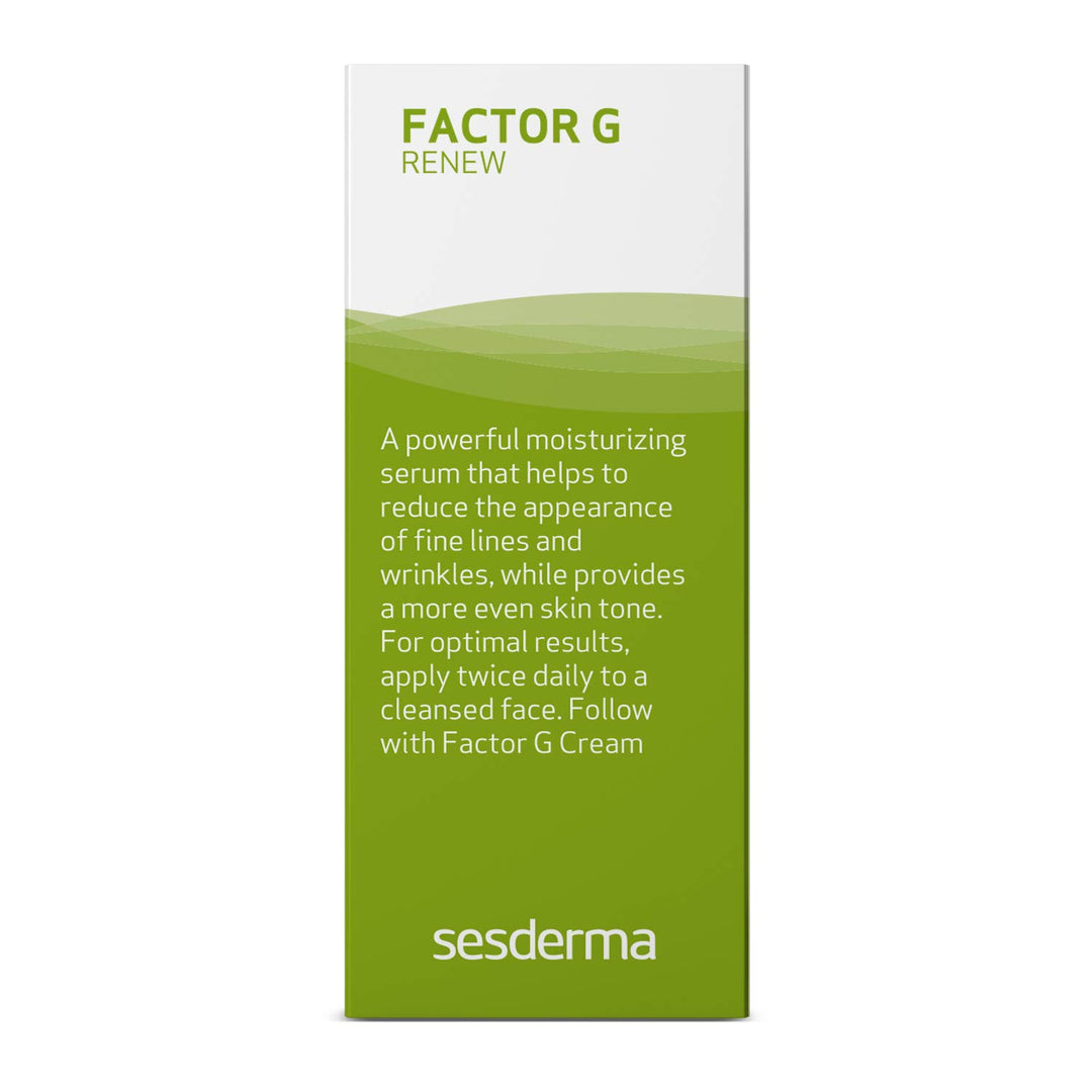 Sesderma | Factor G Renew Verjüngungsserum | Hydratisierte und Erneuerte Haut | Verjüngung | Reife H