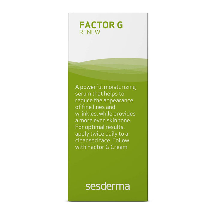 Sesderma | Factor G Renew Verjüngungsserum | Hydratisierte und Erneuerte Haut | Verjüngung | Reife H