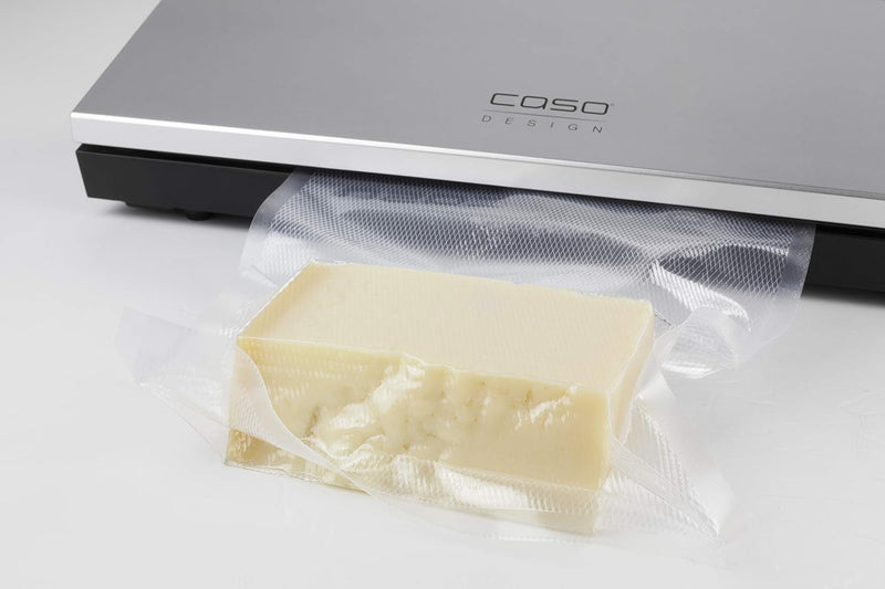 CASO 1384 GourmetVAC 180 - Vakuumierer - doppelte Schweissnaht - Kolbenpumpe (9L/min) und kraftvolle