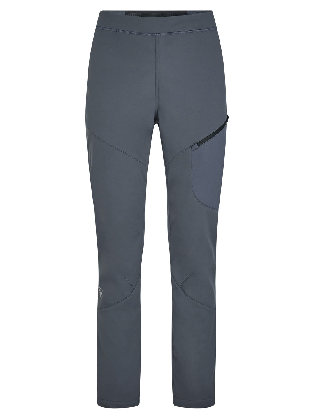 Ziener Herren Softshell-Hose, Langlauf | Winddichte Vorderseite, elastische Rückseite Nebil 52 Ombre