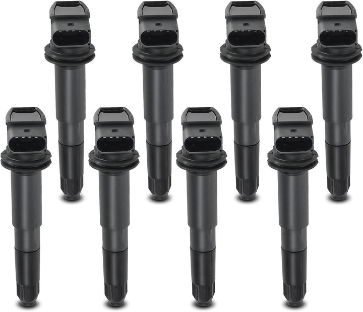 8x Zündspule für Carrera GT 980 5.7L C-a-y-e-n-n-e 9PA 4.5L Benzin 2002-2006 94860210401 Acht, Acht