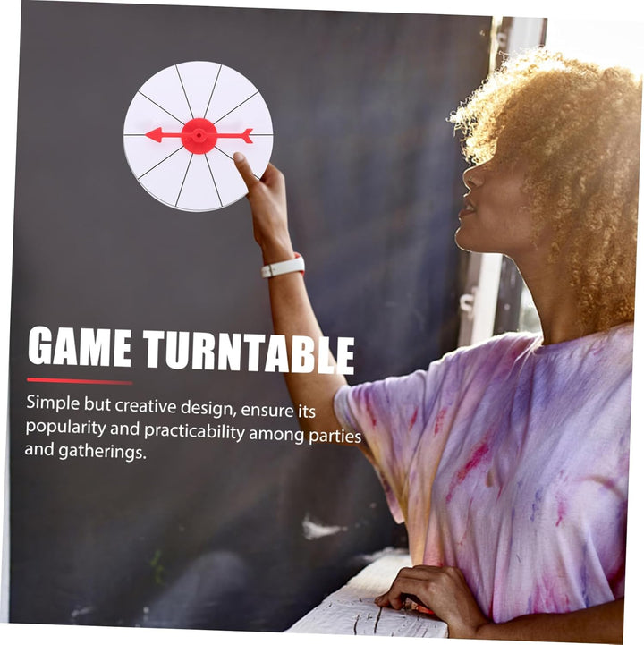 Garneck Zum Drehen - DIY Rad Für - Selbstgestaltbar Und Beschriftbar 10cm Pädagogisches Für Partys U