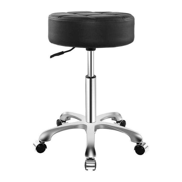 Ainilaily Rollhocker HöHenverstellbar 12cm Polsterung Hocker Mit Rollen Werkstatthocker SitzhöHe BüR