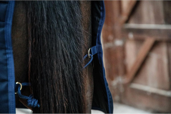 Kentucky Horsewear Stable Rug Classic Stalldecke 100g, Grösse:155, Farbe:Navy, 155
