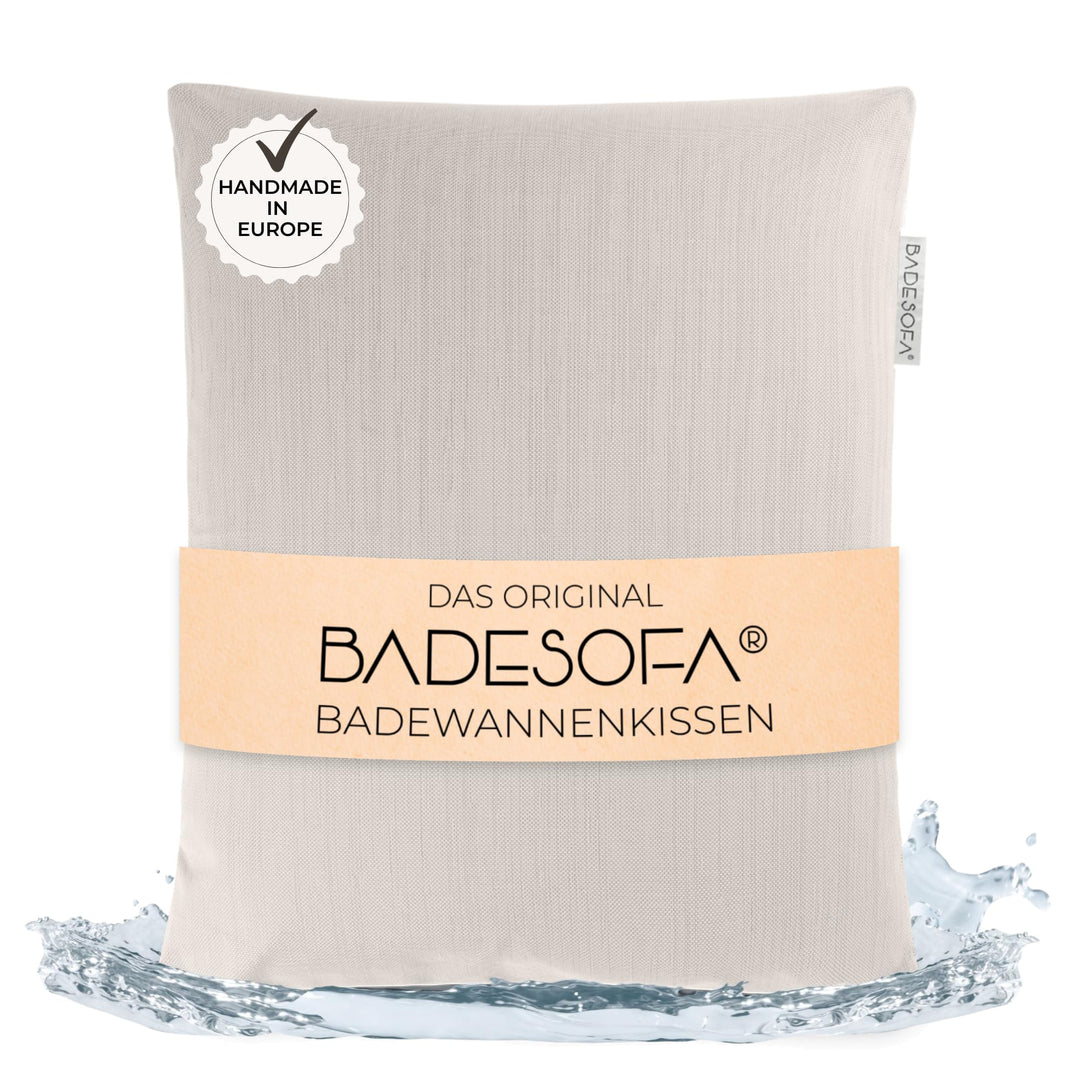 BADESOFA® Badewannen-Kissen S | Premium-Qualität | Bequemes Wannen-Kissen | Schnelltrocknend | Made