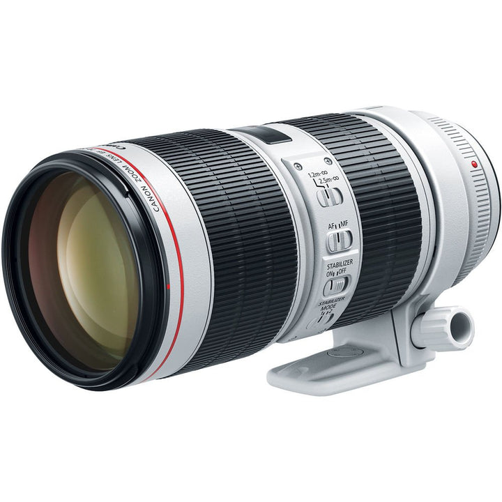 Canon EF 70-200mm F2.8L IS III USM Objektiv (77mm Filtergewinde) schwarz Single, Single