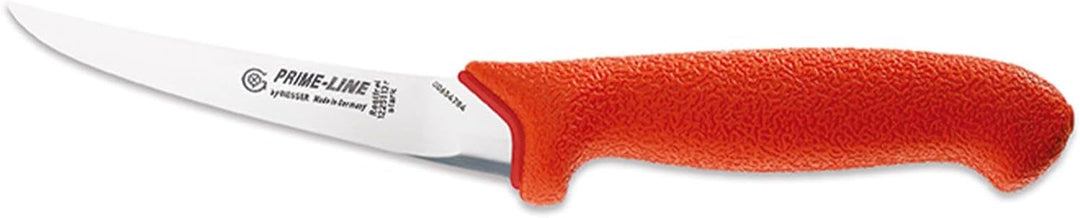 Johannes Giesser Messerfabrik PrimeLine Ausbeinmesser stark Messer, Rot, 13 cm