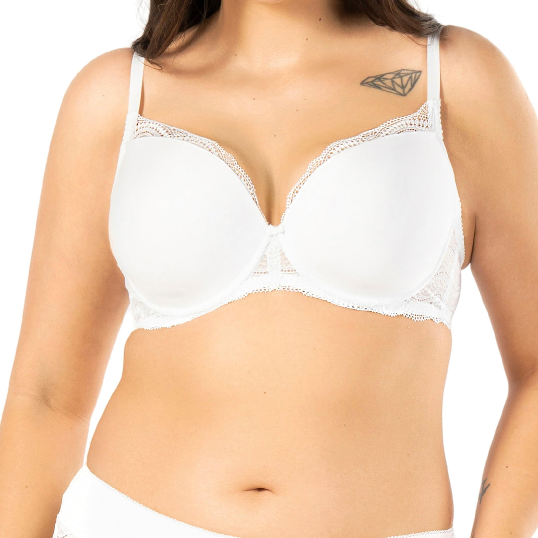 Nipplex Pepite Push-up-BH für Damen – Glatter, Gepolsterter BH mit Spitze – Dekolleté-Enhancer-BH –