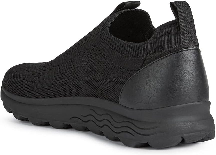 Geox Jungen U Spherica A Sneakers 39 EU Schwarz, 39 EU Schwarz