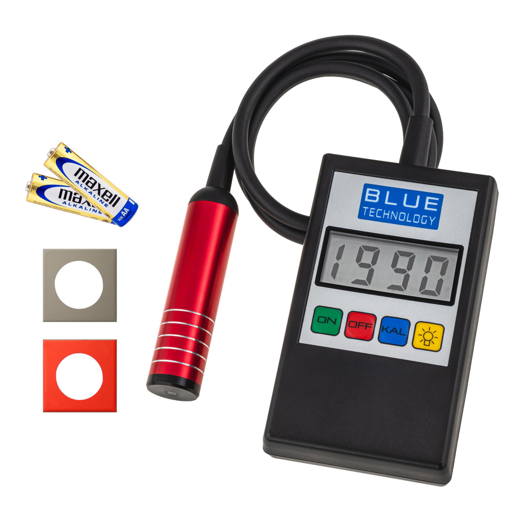 Blue Technology MGR-11-S-AL Schichtdickenmessgerät Lacktester Lackschichtenmesser | Stahl & Aluminiu