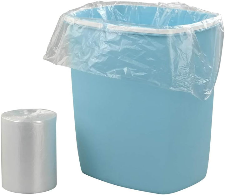 Ucake 50 l Mülltüte Abfallsäcke Müllbeutel, 110 Stück, Transparent, 1 Rolle 50 L (Pack of 1), 50 L (
